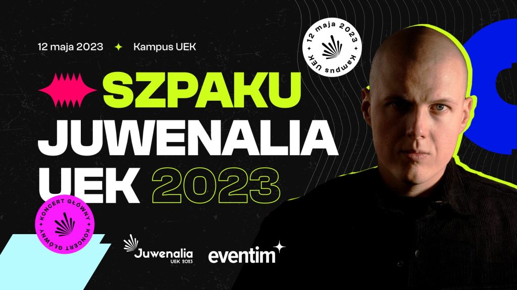 Szpaku #2 gwiazdą Juwenaliów UEK 2023